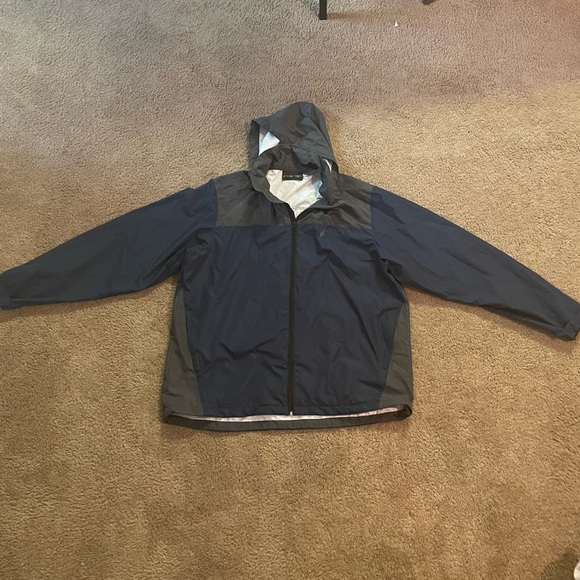 Frogtoggs Navy and Grey Rain Jacket- Size XL/XXL - Picture 2 of 6